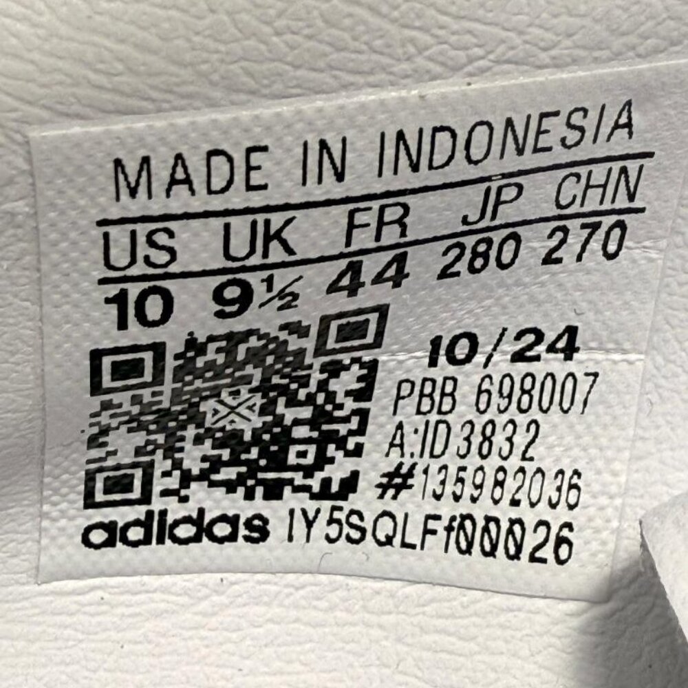 adidas Predator 24 League Freestyle Low White Black Gum Size 10 - | NWOB - Picture 8 of 10